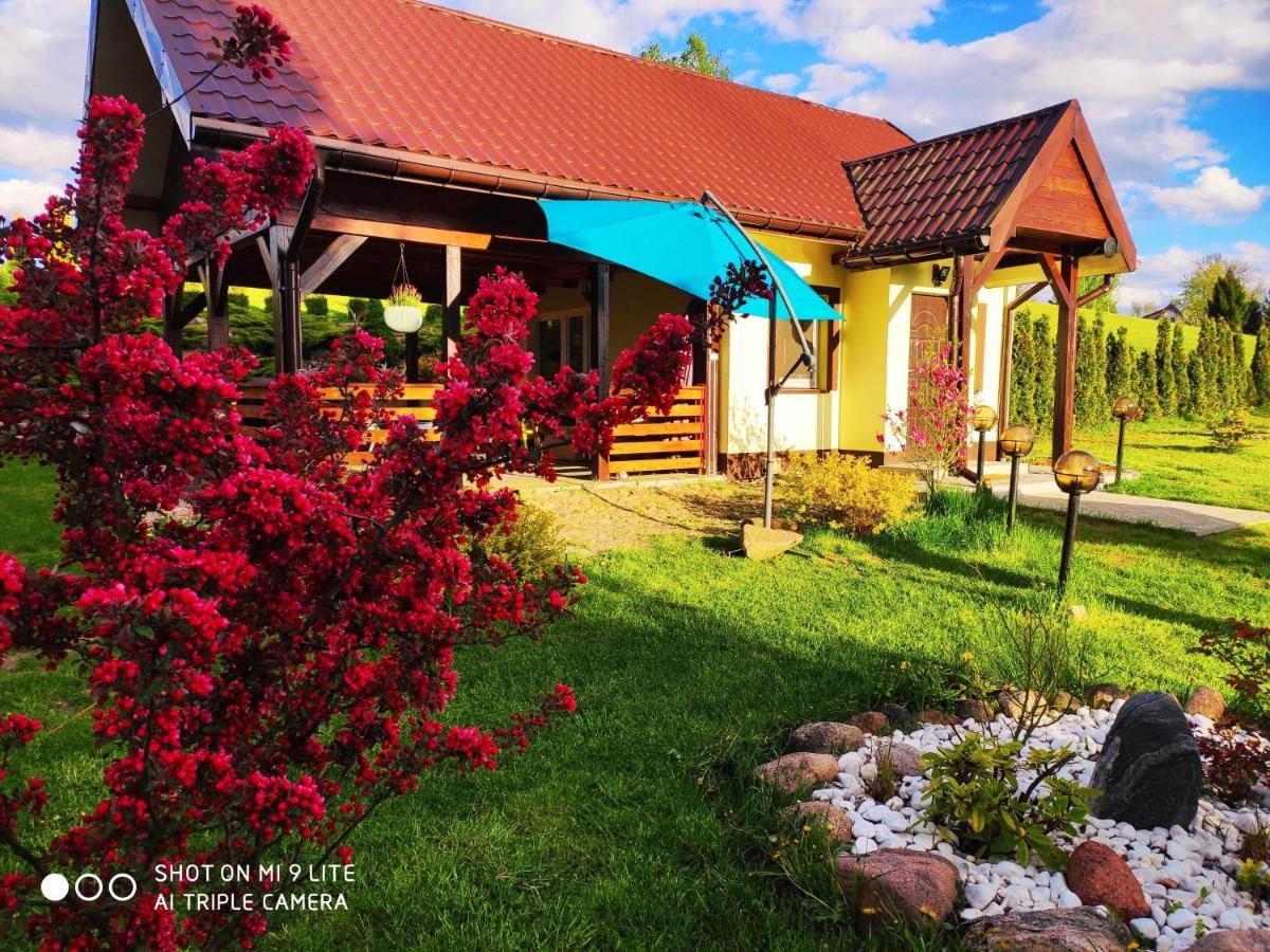 Wczasymazurskie - Domek Caloroczny " Lawenda" Mazury Moldzie ภายนอก รูปภาพ