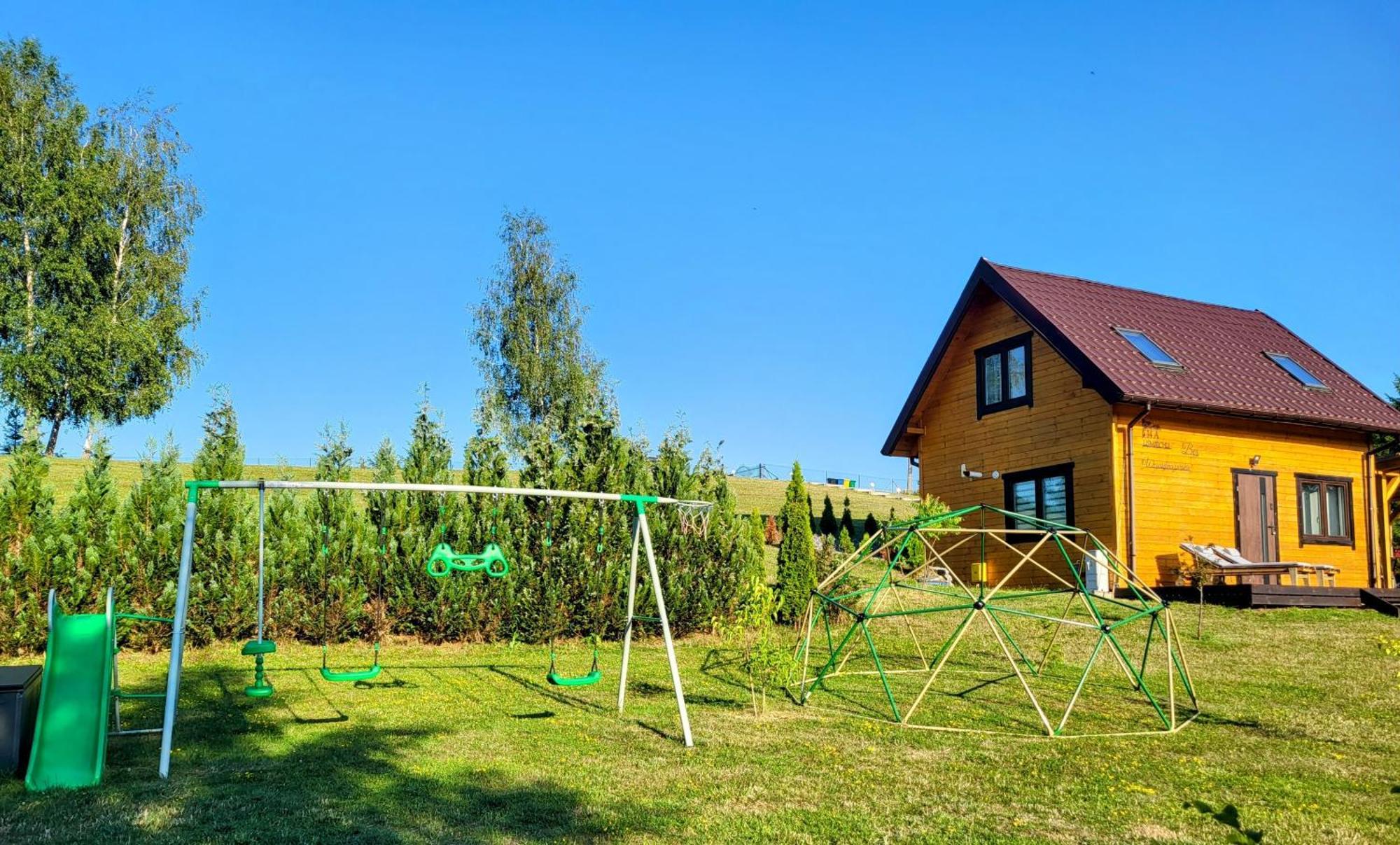 Wczasymazurskie - Domek Caloroczny " Lawenda" Mazury Moldzie ภายนอก รูปภาพ