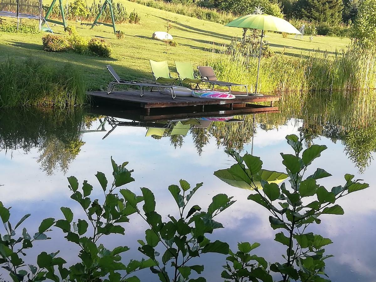 Wczasymazurskie - Domek Caloroczny " Lawenda" Mazury Moldzie ภายนอก รูปภาพ